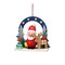 Alexander Taron Holiday Seasonal Decorative Christian Ulbricht Ornament - Starry Sky Santa - 2.75&#x22;H x 3&#x22;W x 1.25&#x22;D